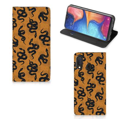 Smartphone hoesje voor Samsung Galaxy A20e Snakes