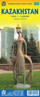 Wegenkaart - landkaart Kazachstan | ITMB
