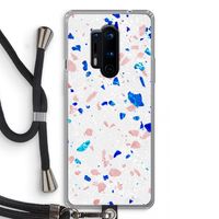 Terrazzo N°6: OnePlus 8 Pro Transparant Hoesje met koord