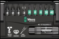 Wera 8755/67-9/IDC Impaktor Bit-Check 05057683001 Bitset 10-delig Kruiskop Pozidriv, Binnen-Torx Impactor technologie - thumbnail