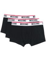 Moschino boxer à logo - Noir - thumbnail