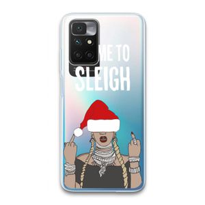 Came To Sleigh: Xiaomi Redmi 10 Transparant Hoesje