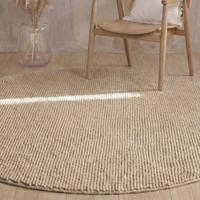 Vloerkleed Diana Rond - Lichtbeige Xcm - Wol - Dekbed-Discounter.nl