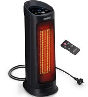 Elektrische haard Torino met open haard vlameffect 2000W zwart