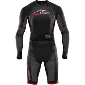 ALPINESTARS Tech-Air® 10 Airbag System, voor de motorfietsrijder, Zwart-Helder Rood