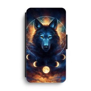 Wolf Dreamcatcher: iPhone XS Max Flip Hoesje