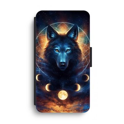 Wolf Dreamcatcher: iPhone XS Max Flip Hoesje