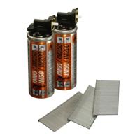 Paslode afwerknagels recht - F16x63 mm - verzinkt - 2000 st + 2 gaspatronen - thumbnail