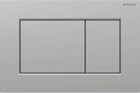 Geberit Sigma 01 bedieningspaneel square mat chroom voor Sigma reservoirs 8cm (UP720) en 12cm (UP320)