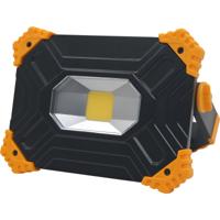 LED Bouwlamp op Accu - Brinton - Werklamp Oplaadbaar USB-C - 20 Watt 2000lm - Helder/Koud Wit 6500K - Waterdicht IP54 - Kantelbaar