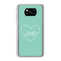Best heart pastel: Xiaomi Poco X3 Pro Transparant Hoesje