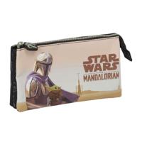Pennenetui met 2 vakken The Mandalorian This is the way Zwart 22 x 12 x 3 cm Pennenetui met 2 vakken The Mandalorian This is the way Zwart 22 x 12 x 3 cm