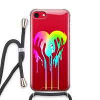 Hold My Heart: iPhone SE 2020 Transparant Hoesje met koord Hold My Heart: iPhone SE 2020 Transparant Hoesje met koord