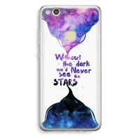 Stars quote: Huawei Ascend P10 Lite Transparant Hoesje - thumbnail