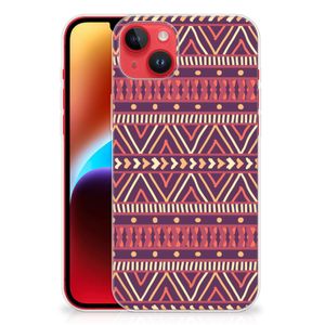 iPhone 14 Plus TPU bumper Aztec Paars