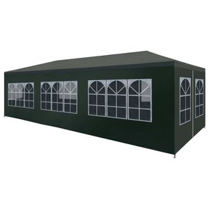 VidaXL Partytent 3x9 m groen