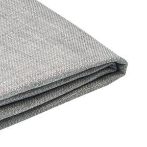 Beliani - FITOU - Bekleding bed - Lichtgrijs - 90 x 200 cm - Polyester