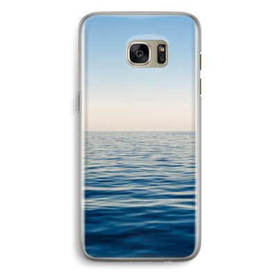 Water horizon: Samsung Galaxy S7 Edge Transparant Hoesje