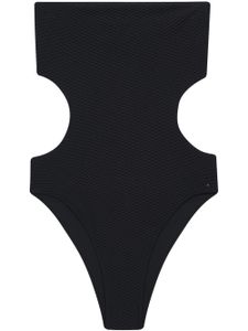 ANINE BING maillot de bain Azhra à design sans bretelles - Noir