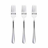Set dessertvorken San Ignacio Natur SG7781 Helderheid 3 Onderdelen