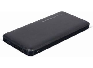 Gembird powerbank - 10.000 mAh - zwart - PB10-02