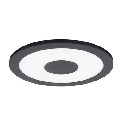 Black sun zwart 26cm plafondlamp