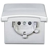 ABB 2CKA002064A0300 Apparaatinzetstuk IP44 Witaluminium (RAL 9006), Aluminium