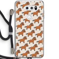 Pony: LG V30 Transparant Hoesje met koord