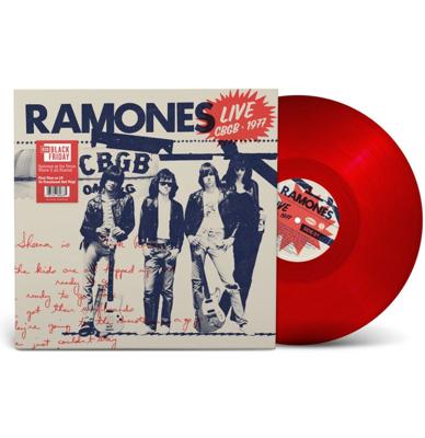 Ramones - Live at CBGB, 1977 (Rood Vinyl) (Record Store Day Black Friday 2025) LP