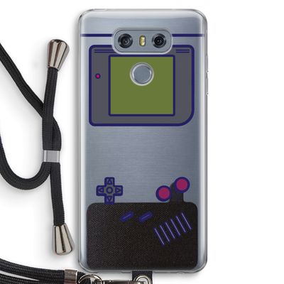 Game On: LG G6 Transparant Hoesje met koord