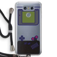 Game On: LG G6 Transparant Hoesje met koord