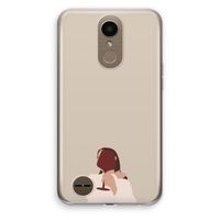 I drink wine: LG K10 (2017) Transparant Hoesje