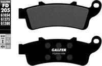 GALFER bremsbelag "fd205" brake pad fd205 g1054 organic standard