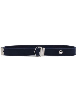 Dolce & Gabbana ceinture à logo imprimé - Bleu