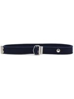 Dolce & Gabbana ceinture à logo imprimé - Bleu