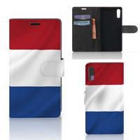 Sony Xperia XZ | Sony Xperia XZs Bookstyle Case Nederlandse Vlag - thumbnail