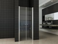 Wiesbaden Pendeldeur in nis 900x2000 6mm NANO glas