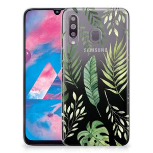 Samsung Galaxy M30 TPU Case Leaves