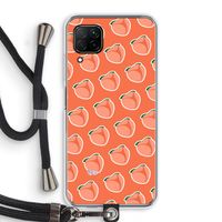 Just peachy: Huawei P40 Lite Transparant Hoesje met koord