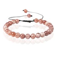 Memphis No.2 Natuursteen Armband Dames - 6mm Sunstone