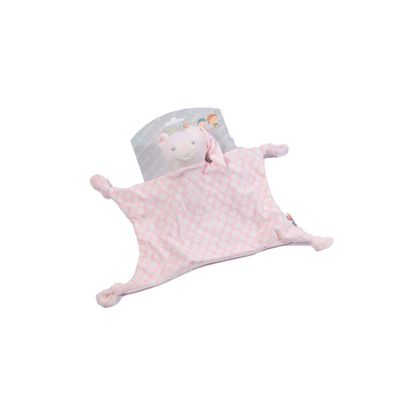 Gamberritos Knuffeldoekje Beer 23 Cm Stippen Roze Gamberritos Knuffeldoekje Beer 23 Cm Stippen Roze