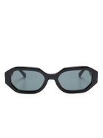 The Attico lunettes de soleil Irene à monture géométrique - Noir