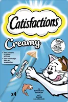 Catisfactions Kattensnack Zalm Creamy 4x10g
