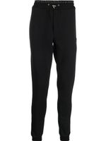 Philipp Plein pantalon de jogging à patch logo - Noir