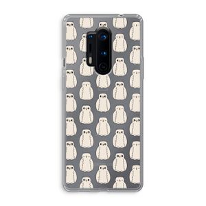 Uilen: OnePlus 8 Pro Transparant Hoesje