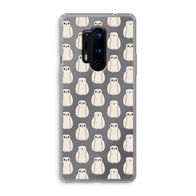 Uilen: OnePlus 8 Pro Transparant Hoesje