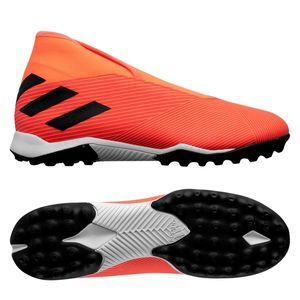 adidas Nemeziz 19.3 TF Laceless Inflight - Oranje/Zwart/Rood