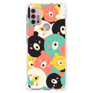 Motorola Moto G30 | G20 | G10 Stevig Bumper Hoesje Bears