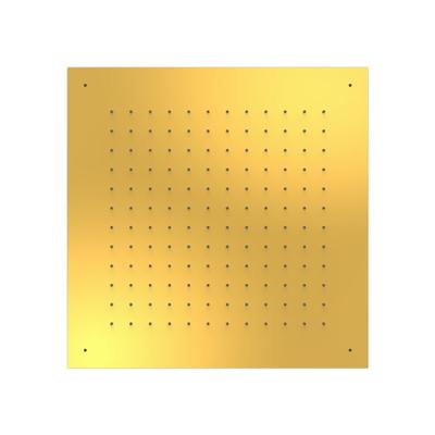 Hoofddouche Tres Exclusive | 50x50 cm | Vierkant | 24k Goud glans