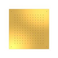 Hoofddouche Tres Exclusive | 50x50 cm | Vierkant | 24k Goud glans